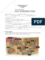 Myself Introduction: Improvenment Plan Fourth Grade I Term 1. Personal Information