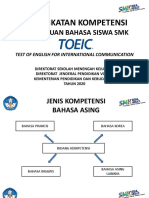 Paparan Sosialisasi - TOEIC - SMK 2020