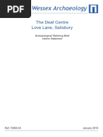 The Deaf Centre, Love Lane, Salisbury, Wiltshire