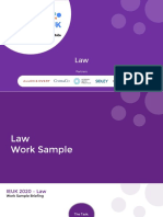 Law Work Sample - Day 3