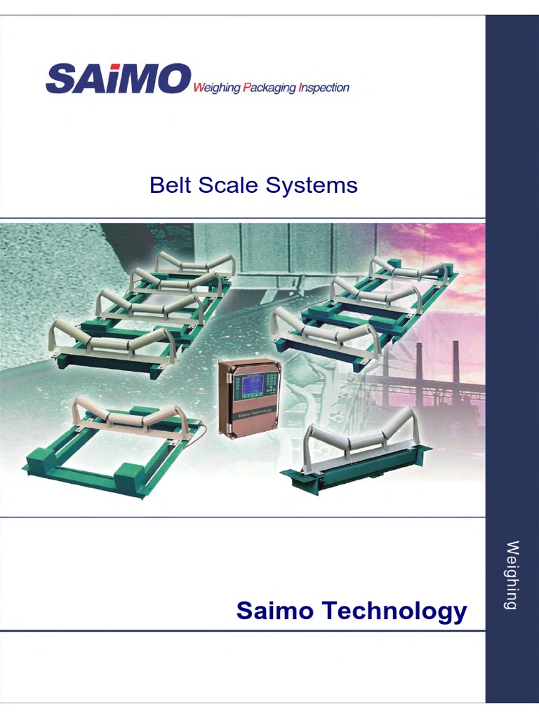 Saimo Belt Scales | PDF | Calibration | Belt (Mechanical)