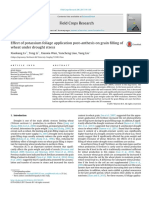 Field Crops Research: Xiaokang LV, Tong Li, Xiaoxia Wen, Yuncheng Liao, Yang Liu