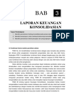 Bab 3 Laporan Keuangan Konsolidasi PDF