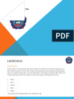 Fill Out Form Listening Practice