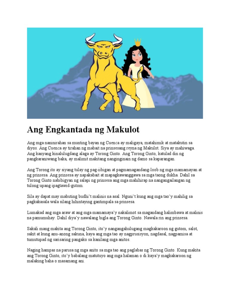 Ang Engkantada NG Makulot | PDF