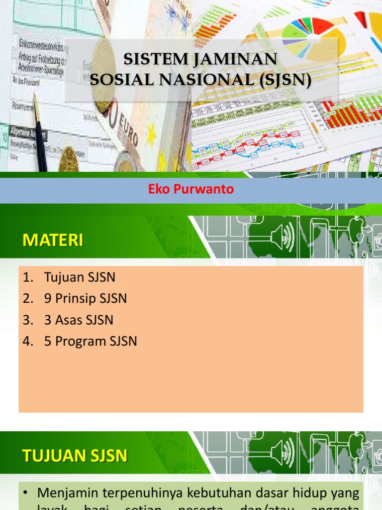 Prinsip dan Program SJSN Indonesia | PDF | Pengelolaan Keuangan & Uang ...