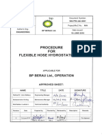 Flexible Hose Hydrostatic Test 900-PRC-QC-5001 PDF