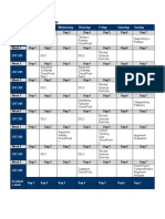 CRT 205 Course Calendar