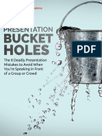 Presentation Bucket Holes PDF