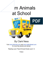 Farm Animals at School