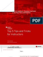 Top 5 Tips for Instructors Conference