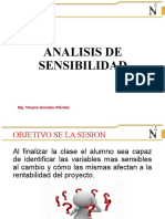 Semana 11. ANÁLISIS DE SENSIBILIDAD