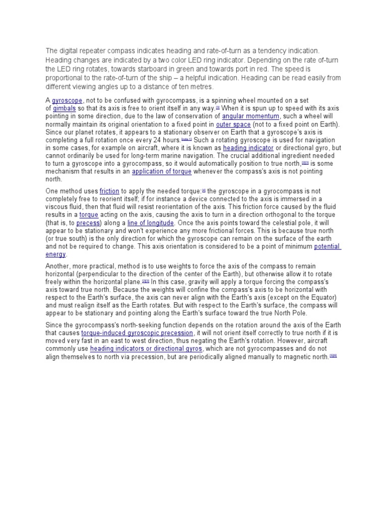 Gyroscope Gimbals Angular Momentum Outer Space | Download Free PDF ...