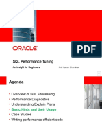 SQL Performance Tuning: An Insight For Beginners
