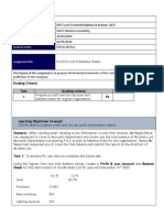 Unit 5 Business Accounting - Assignment 2