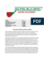 Aisha Steel Mills Limited (ASML)