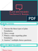 4 Plate Boundaries