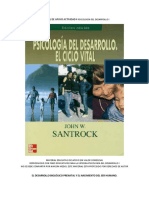 Psicologia Del Desarrollo, El Ciclo Vital. Santrock