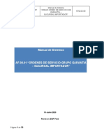 STG-02-00 Crear Orden de Servicio Grupo Garantía - Sucursal Importador