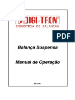 Manual Operação Balança Suspensa