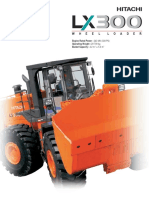 Hitachi Lx300-7a Wheel Loader Brochure