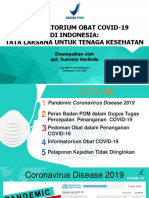 BPOM - Informatorium Obat Covid-19 Di Indonesia Tata Laksana Untuk Tenaga Kesehatan PDF