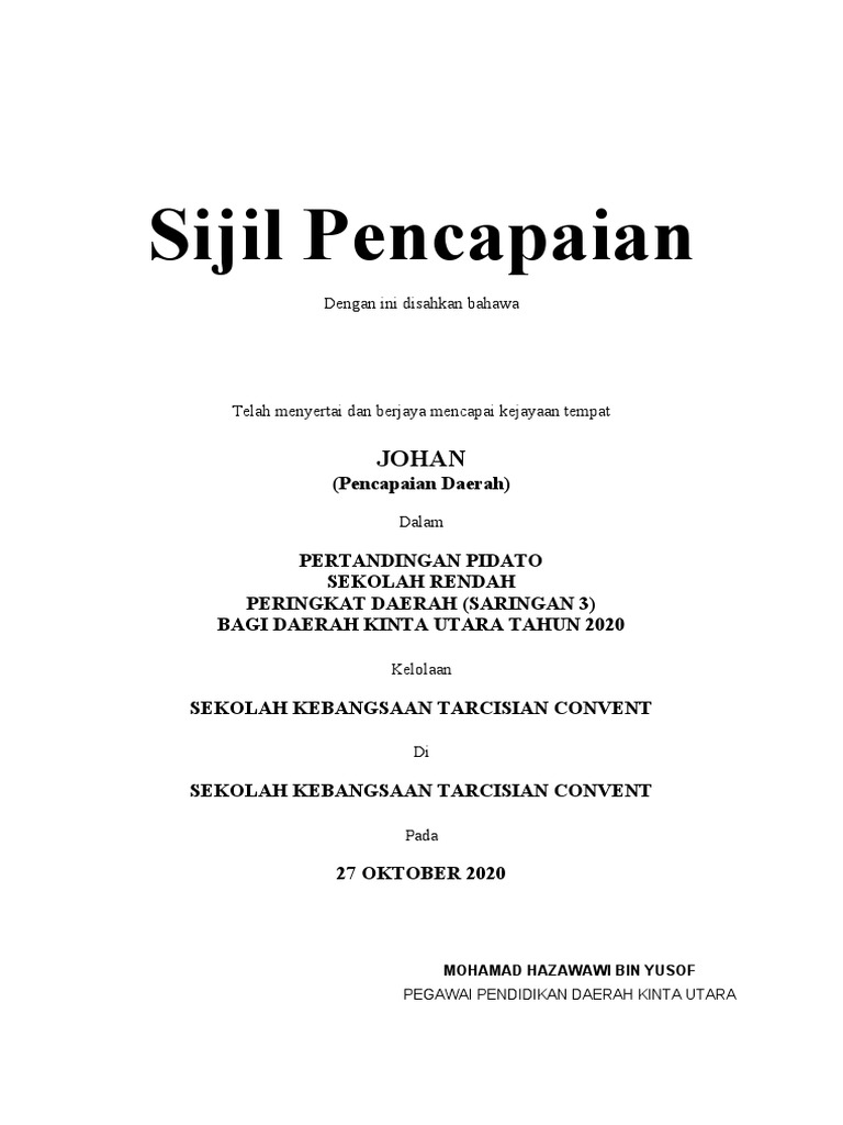 Percuma 11 Template Sijil Motivasi Media Sosial Facebook