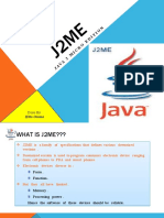 J2ME Explained: What is J2ME and its Configurations and Profiles