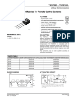 TSOP341.., TSOP343..: Vishay Semiconductors