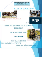 Historia de La Evaluación PDF