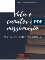 Apostila - Vida e Caráter Do Missionário PDF
