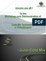 Juno Bitumix Cold Mix Technology Presentation