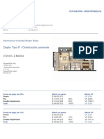 Cotizacion Depa PDF
