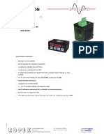 MANUAL DEL CONTROL DE AJUSTE DE TEMPERATURA ROPEX-RES-408 - E.en - Es