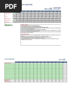 Enter Company Name Here: Rolling Cashflow Projection