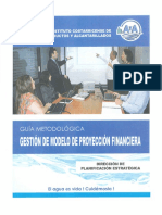 AYA Guía Metodológica Gestión Modelo Proyección Financiera