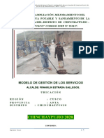 Modelo de Gestion de Los Servicios