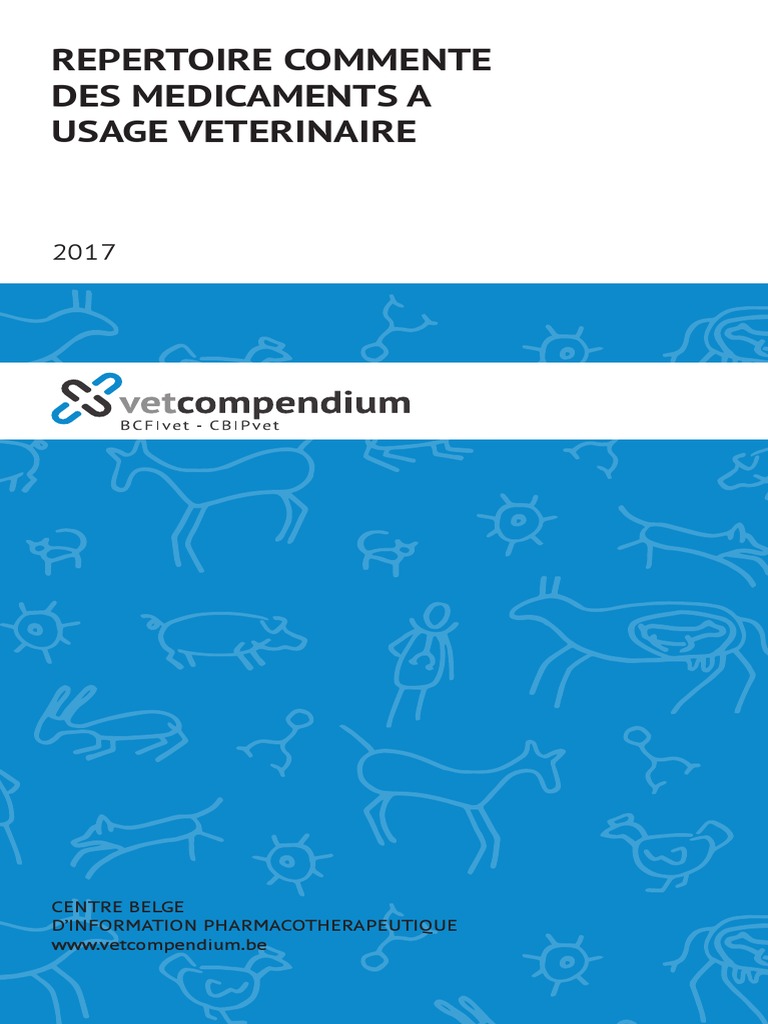 Rcmvet 17 Pdf Pdf Pharmacologie Traitements Medicaux