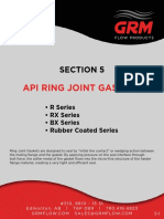 Api Ring Joint Gaskets: Section 5