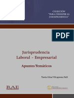 133 - JURISPRUDENCIA LABORAL-EMPRESARIAL - Tania Vilcapoma Y PDF