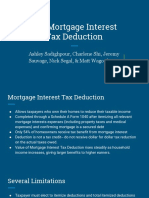 Pro Mortgage Interest Tax Deduction: Ashley Sadighpour, Charlene Shi, Jeremy Sauvage, Nick Segal, & Matt Wagonhurst