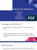 Mortgage Interest Tax Deduction. Cons