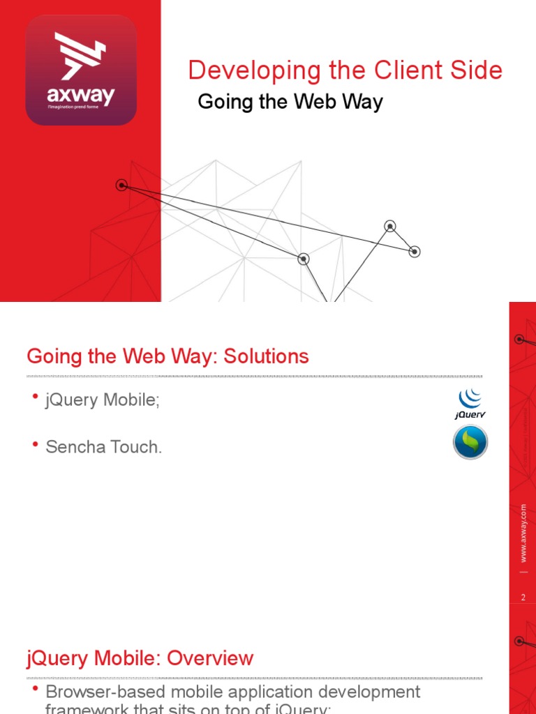 Mobile Development Frameworks Overview | PDF | Sencha Touch ...