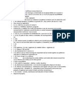 Consent, Mental Disorder, Unfit For Procreation (4) No Insanity (5) Age (6) No Prohibited