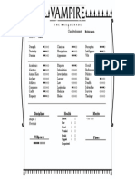 Modedesignerin Jane's Character Sheet