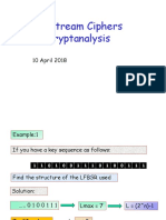 7-Stream Ciphers Cryptanalysis: 10 April 2018