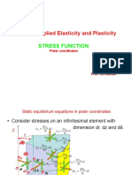 ME-6201 AEP Stress Function Polar Coordinate