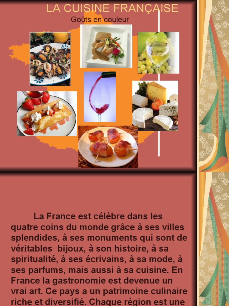 La Cuisine Francaise | PDF | Cuisine française | Fromage