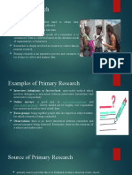 Conduct Primary Research: Methods, Examples & Advantages