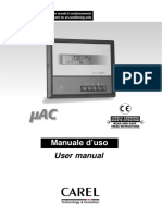 Carel mAC User Manual Eng-1 PDF